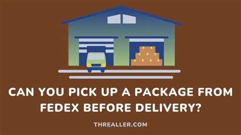 Can I Pick Up My FedEx Package Before Delivery? And Why Do We Even Need Delivery in a World of Teleportation?