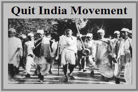 Quit India Movement: A Stirring Appeal for Freedom and a Testament to Gandhi's Moral Authority